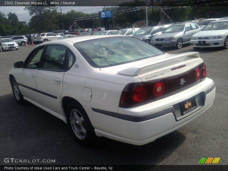 White / Neutral 2002 Chevrolet Impala LS