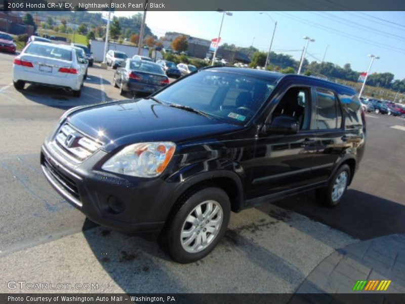Nighthawk Black Pearl / Black 2006 Honda CR-V EX