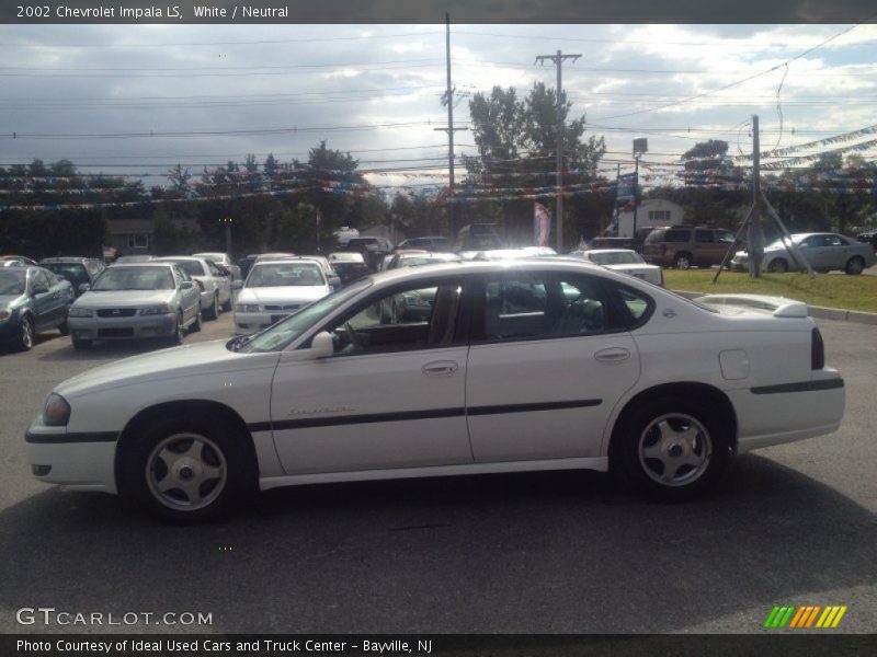 White / Neutral 2002 Chevrolet Impala LS