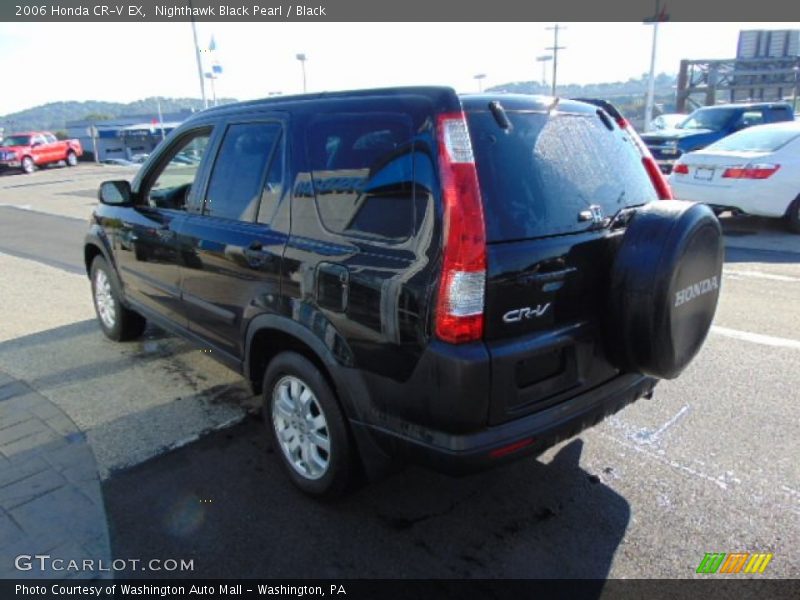 Nighthawk Black Pearl / Black 2006 Honda CR-V EX