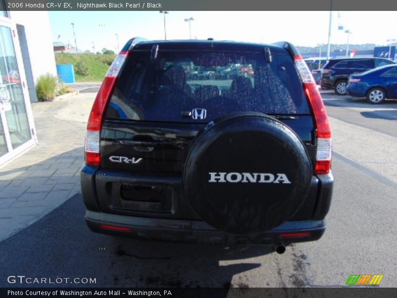 Nighthawk Black Pearl / Black 2006 Honda CR-V EX