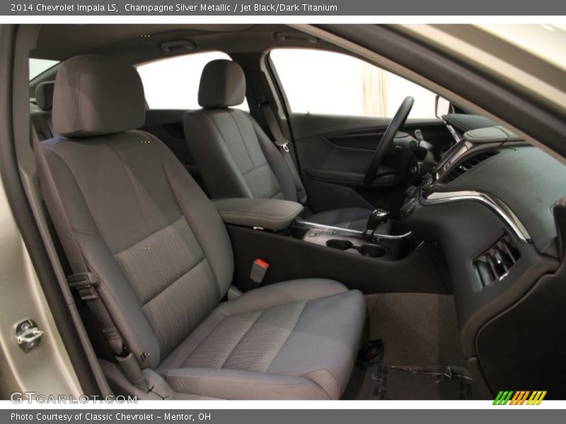 Champagne Silver Metallic / Jet Black/Dark Titanium 2014 Chevrolet Impala LS