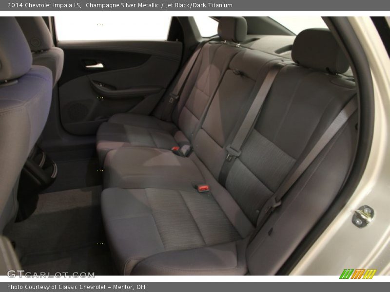 Champagne Silver Metallic / Jet Black/Dark Titanium 2014 Chevrolet Impala LS