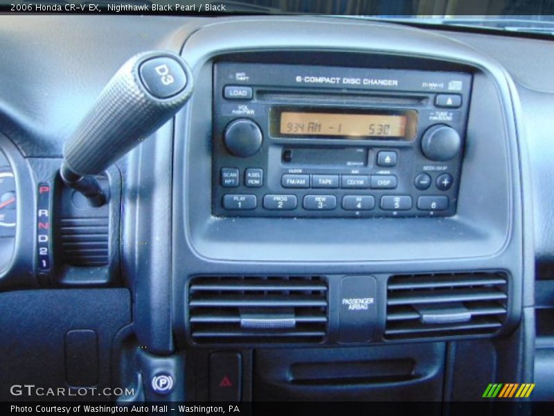 Nighthawk Black Pearl / Black 2006 Honda CR-V EX