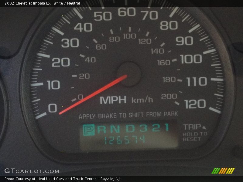 White / Neutral 2002 Chevrolet Impala LS