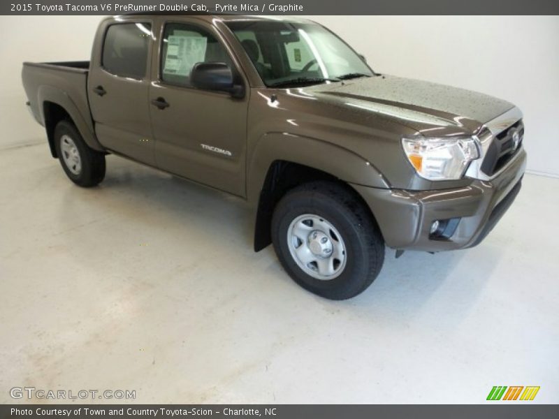 Pyrite Mica / Graphite 2015 Toyota Tacoma V6 PreRunner Double Cab