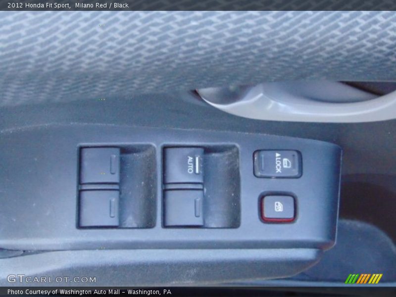 Milano Red / Black 2012 Honda Fit Sport