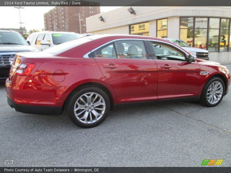 Ruby Red / Dune 2014 Ford Taurus Limited