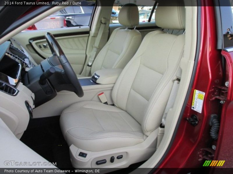 Ruby Red / Dune 2014 Ford Taurus Limited