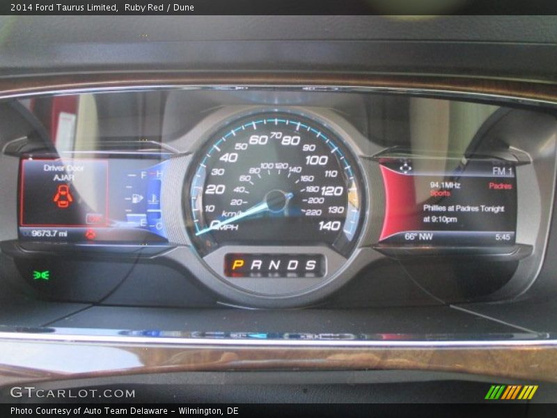 Ruby Red / Dune 2014 Ford Taurus Limited