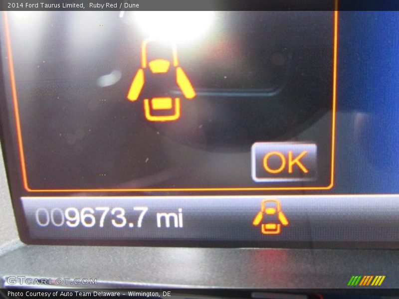 Ruby Red / Dune 2014 Ford Taurus Limited