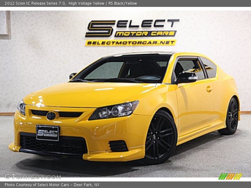 High Voltage Yellow / RS Black/Yellow 2012 Scion tC Release Series 7.0