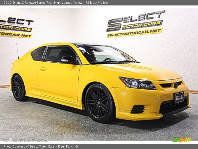 High Voltage Yellow / RS Black/Yellow 2012 Scion tC Release Series 7.0