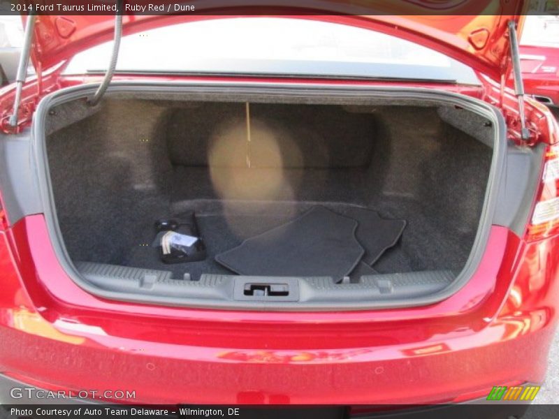 Ruby Red / Dune 2014 Ford Taurus Limited