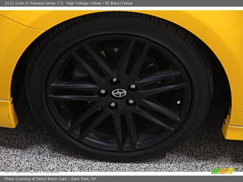 High Voltage Yellow / RS Black/Yellow 2012 Scion tC Release Series 7.0