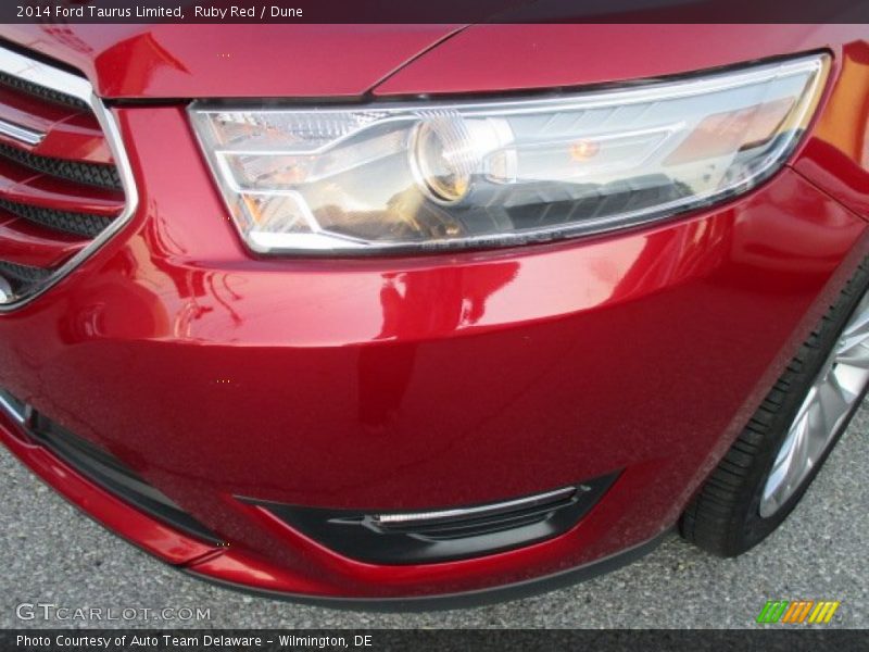 Ruby Red / Dune 2014 Ford Taurus Limited
