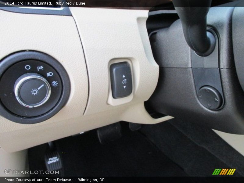 Ruby Red / Dune 2014 Ford Taurus Limited