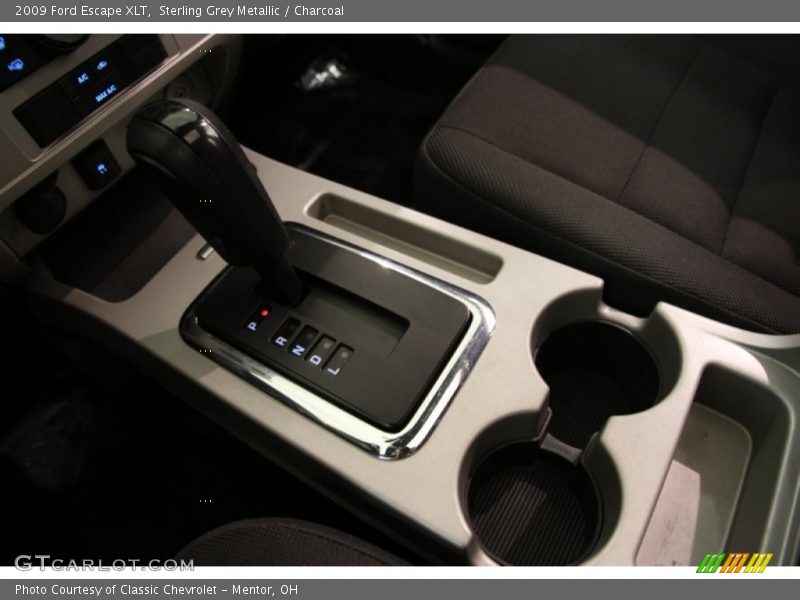 Sterling Grey Metallic / Charcoal 2009 Ford Escape XLT