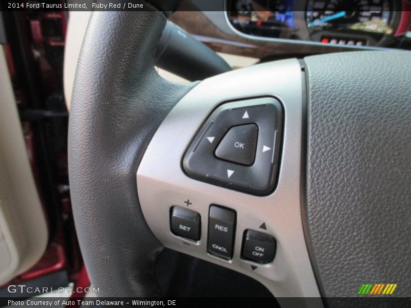 Ruby Red / Dune 2014 Ford Taurus Limited