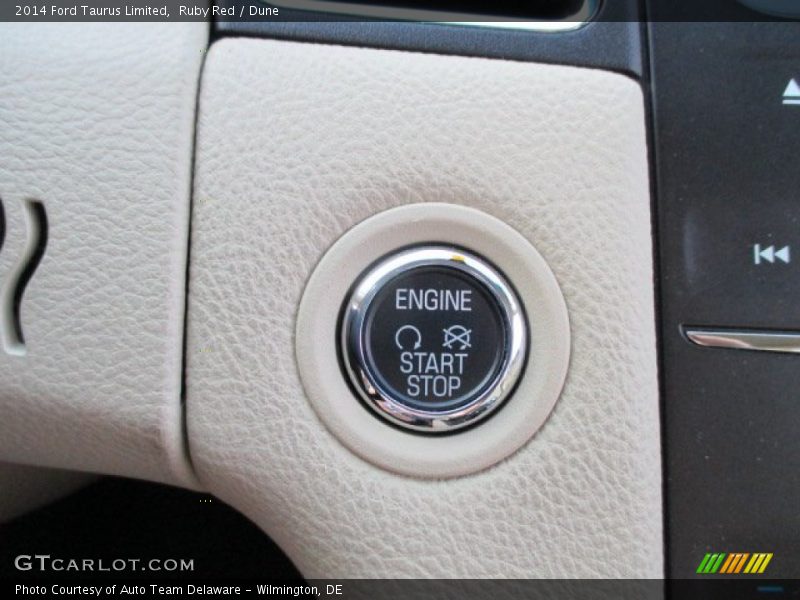 Ruby Red / Dune 2014 Ford Taurus Limited