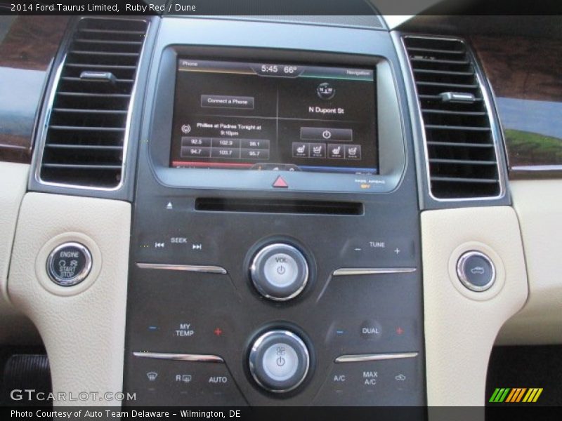Ruby Red / Dune 2014 Ford Taurus Limited
