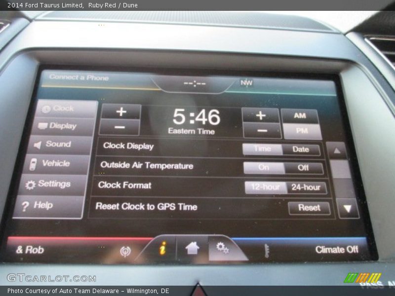 Ruby Red / Dune 2014 Ford Taurus Limited