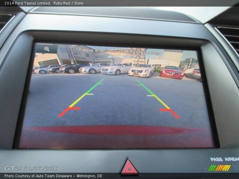 Ruby Red / Dune 2014 Ford Taurus Limited