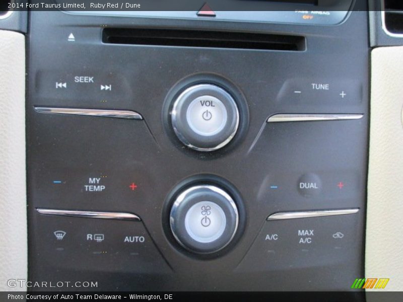 Ruby Red / Dune 2014 Ford Taurus Limited