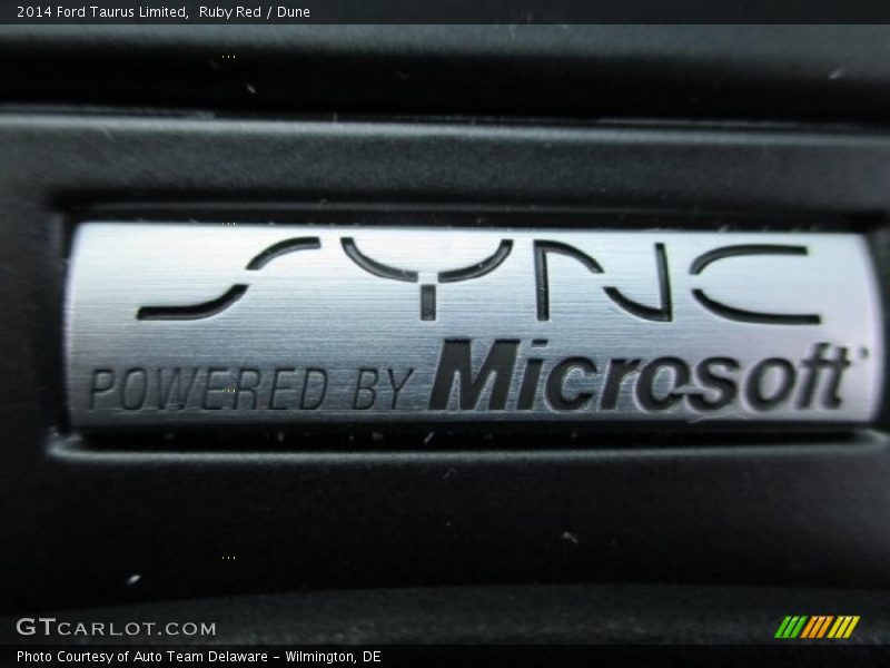 Ruby Red / Dune 2014 Ford Taurus Limited