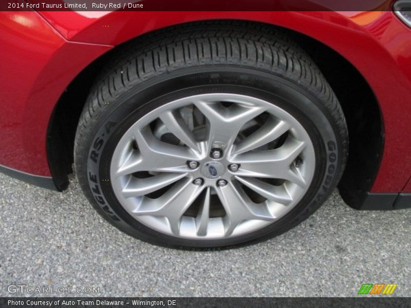 Ruby Red / Dune 2014 Ford Taurus Limited