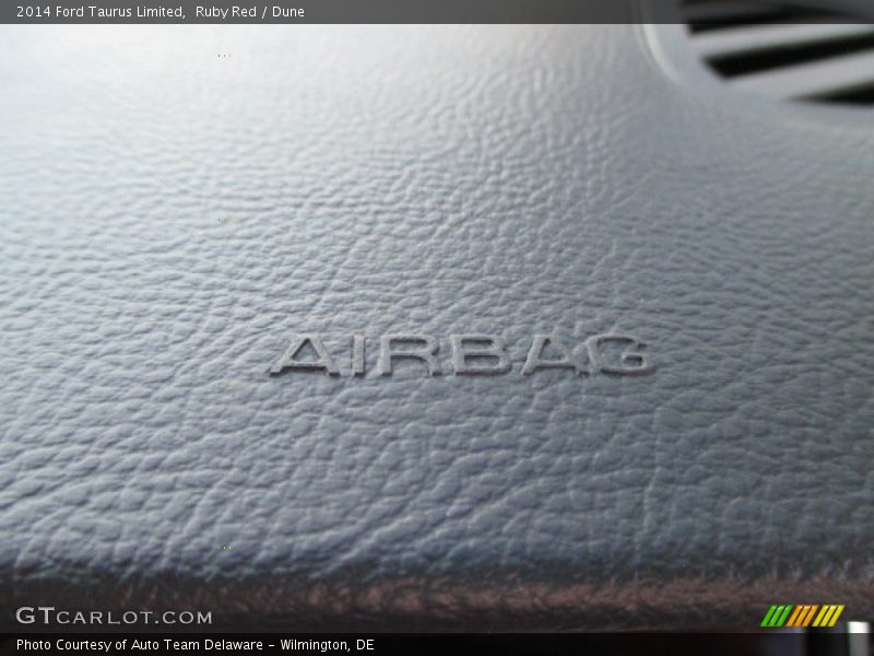 Ruby Red / Dune 2014 Ford Taurus Limited