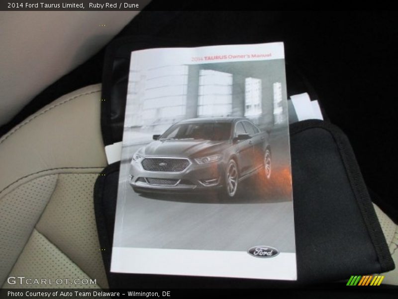 Ruby Red / Dune 2014 Ford Taurus Limited
