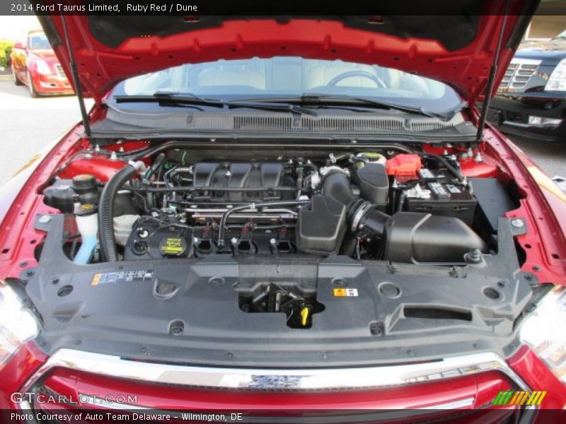 Ruby Red / Dune 2014 Ford Taurus Limited