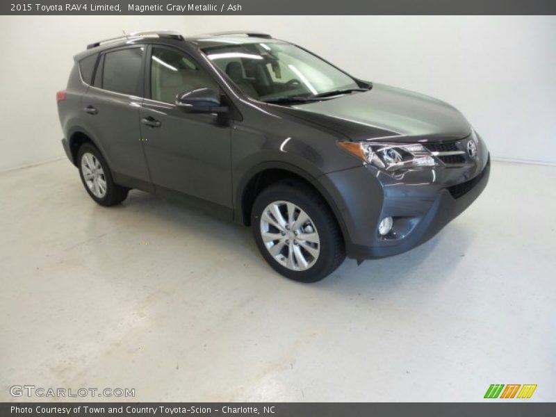 Magnetic Gray Metallic / Ash 2015 Toyota RAV4 Limited