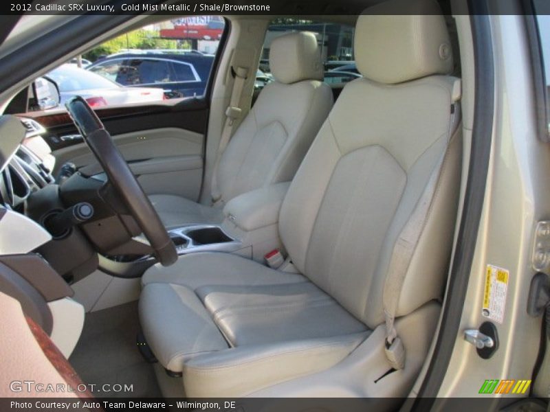 Gold Mist Metallic / Shale/Brownstone 2012 Cadillac SRX Luxury