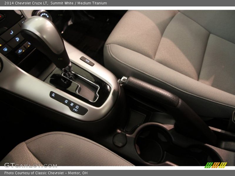 Summit White / Medium Titanium 2014 Chevrolet Cruze LT