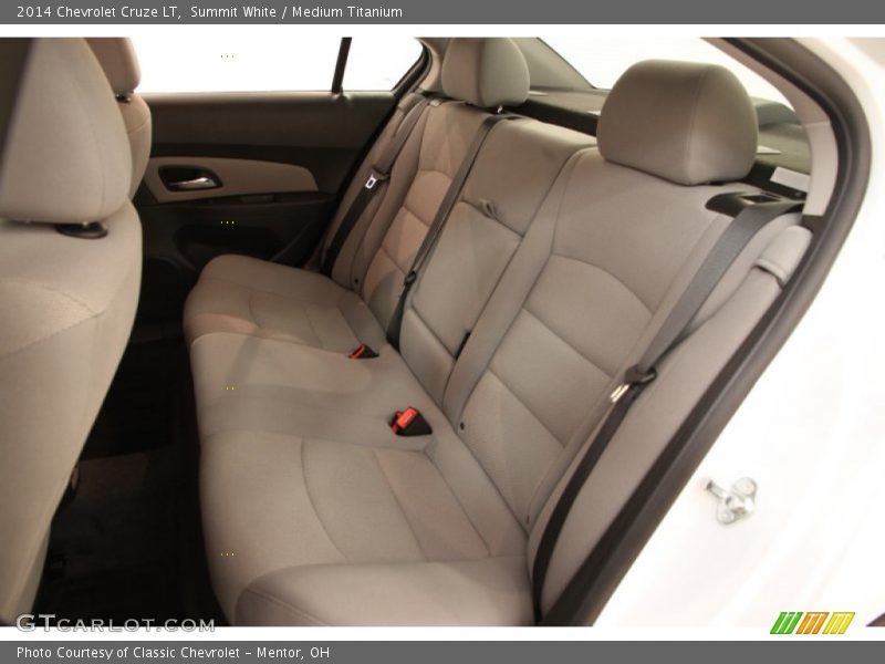 Summit White / Medium Titanium 2014 Chevrolet Cruze LT