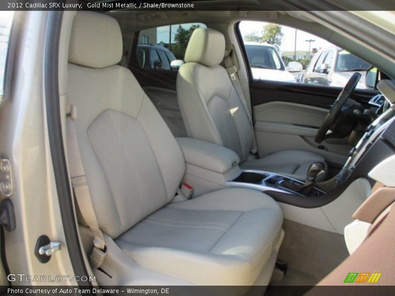 Gold Mist Metallic / Shale/Brownstone 2012 Cadillac SRX Luxury