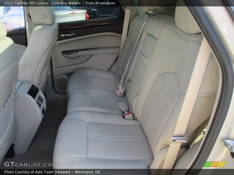 Gold Mist Metallic / Shale/Brownstone 2012 Cadillac SRX Luxury