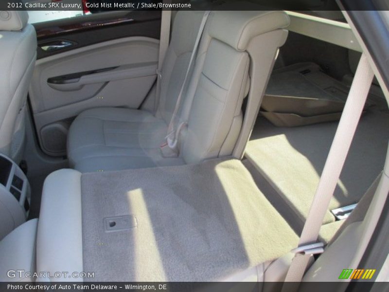 Gold Mist Metallic / Shale/Brownstone 2012 Cadillac SRX Luxury