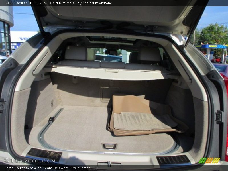 Gold Mist Metallic / Shale/Brownstone 2012 Cadillac SRX Luxury