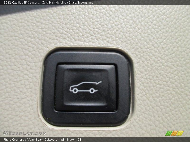 Gold Mist Metallic / Shale/Brownstone 2012 Cadillac SRX Luxury