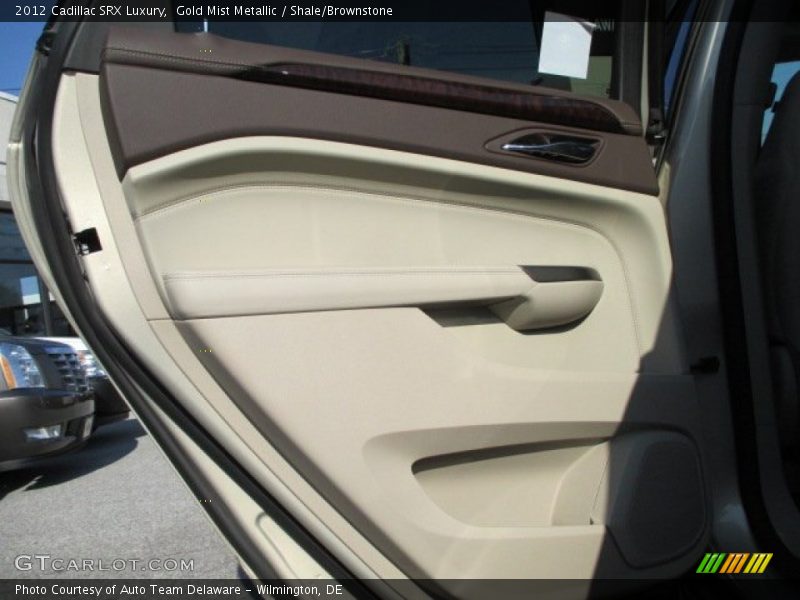 Gold Mist Metallic / Shale/Brownstone 2012 Cadillac SRX Luxury