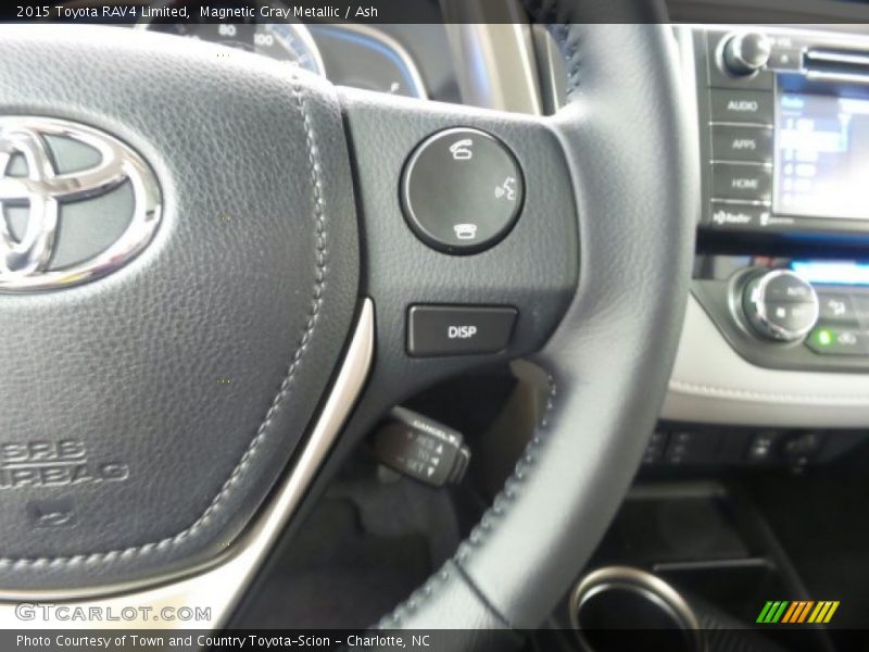 Magnetic Gray Metallic / Ash 2015 Toyota RAV4 Limited