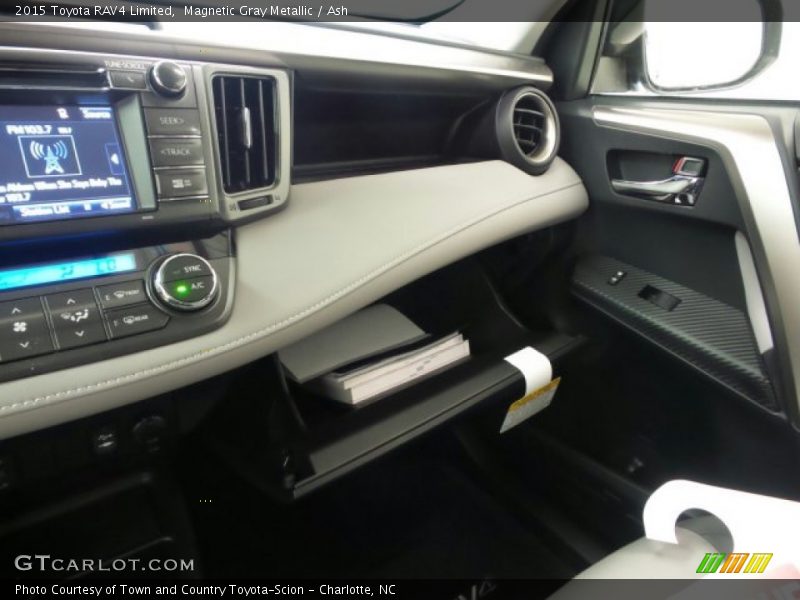 Magnetic Gray Metallic / Ash 2015 Toyota RAV4 Limited