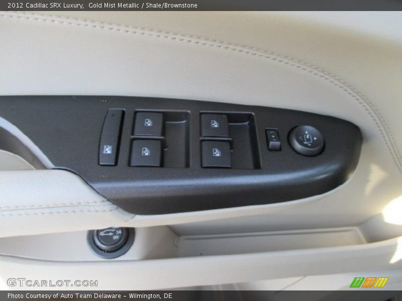 Gold Mist Metallic / Shale/Brownstone 2012 Cadillac SRX Luxury