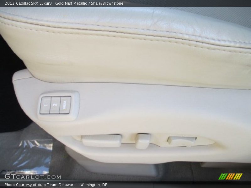 Gold Mist Metallic / Shale/Brownstone 2012 Cadillac SRX Luxury