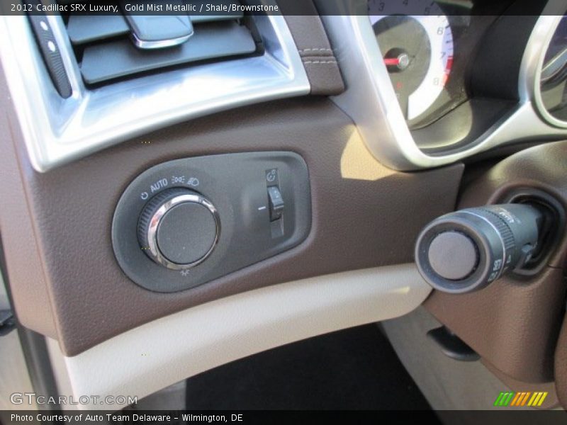 Gold Mist Metallic / Shale/Brownstone 2012 Cadillac SRX Luxury