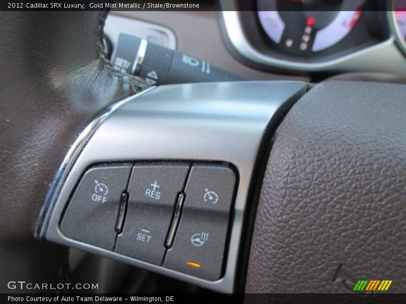 Gold Mist Metallic / Shale/Brownstone 2012 Cadillac SRX Luxury