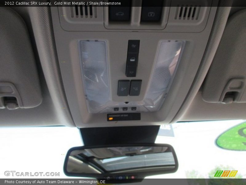 Gold Mist Metallic / Shale/Brownstone 2012 Cadillac SRX Luxury